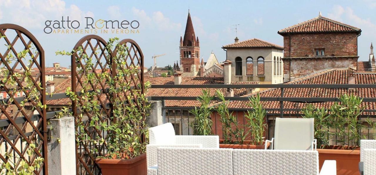 Gatto Romeo Apartments Verona Exteriér fotografie
